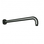 Cora Round Gun Metal Horizontal Shower Arm 400mm